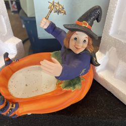 Witch Candle Holder Partylite