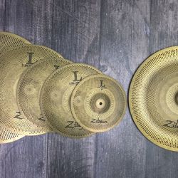 Zildjian Low Volumen Drum Cymbals !! $380 Or Best Offer !! 