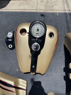 2003 road king cvo anniversary paint set