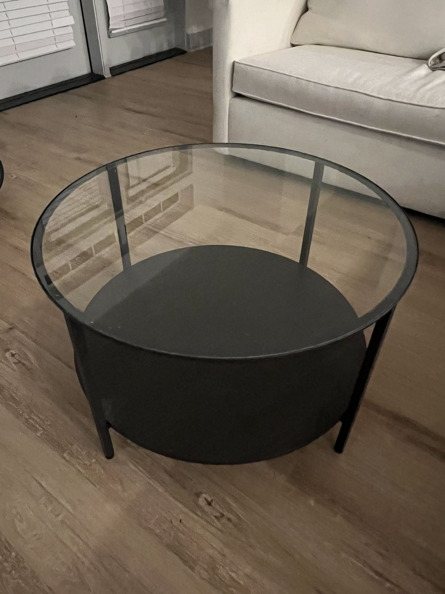 Glass Top Coffee Table