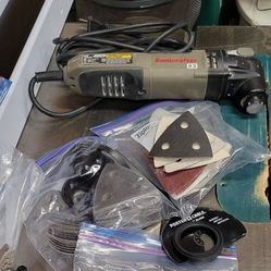 SONICRAFTER X2/ COMES WITH MANY BLADES AND SANDPAPER 