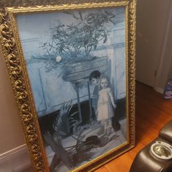 The Broken Flower Pot Paintinting