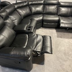 Reclining Sectional Sofa Couch