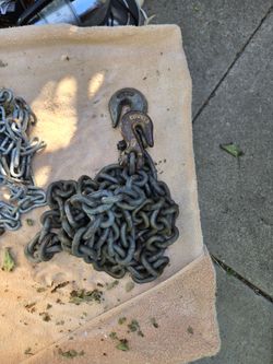 Heavy Duty Chain with Hook
