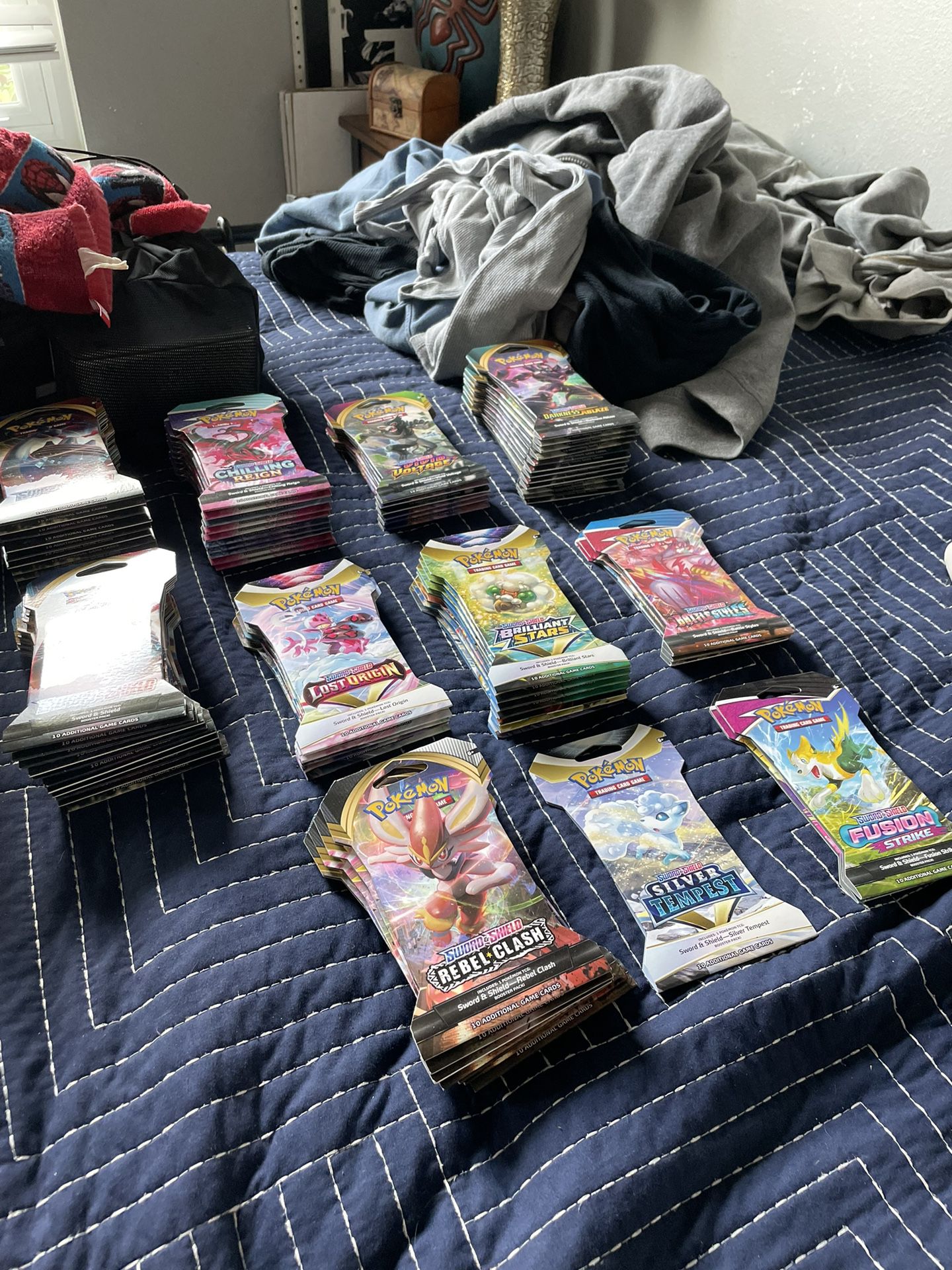 51 (2020) Pokémon Sleeved Card Packs - Unopened  / 2020