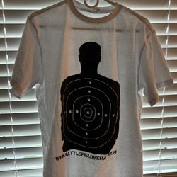 Shooting target graphic tee