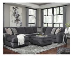 Gray Sectional 
