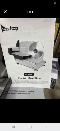 Zokop SL526A Electric Meat Slicer