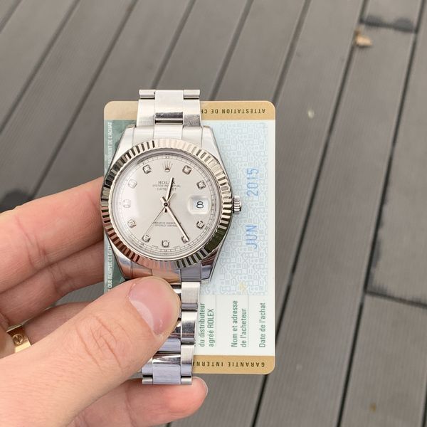 datejust 36 diamond dial