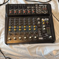 Alto Professional ZMX122FX 8 Channel Mixer With Effects