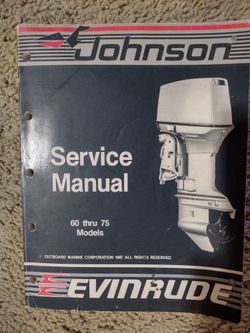 60 Thru 75 Hp Johnson Manual