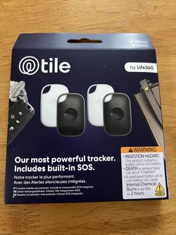 Tile tracker 4-pack BRAND NEW - UNOPENED