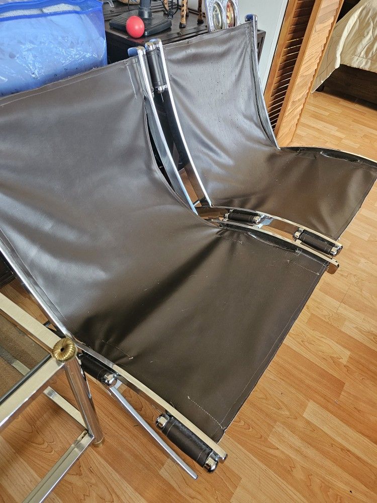 FREE CHAIRS AND GLASS CENTER TABLE