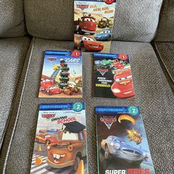 Disney Pixar Cars paperback book bundle