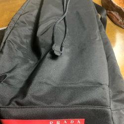 Brand New Prada Sport Nylon Bucket Bag – Black