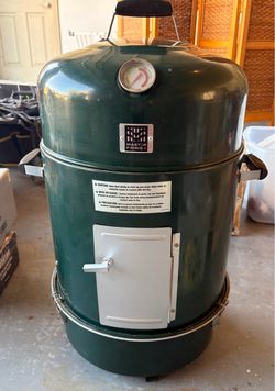 Master Forge Vertical Charcoal Smoker + Supplies