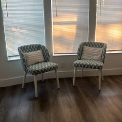 Stylish Accent Chairs – Set of 2