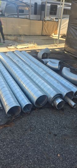 Hvac spiral pipe 26gauge dust collection air conditioning