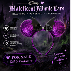 Official Disney Maleficent Ears