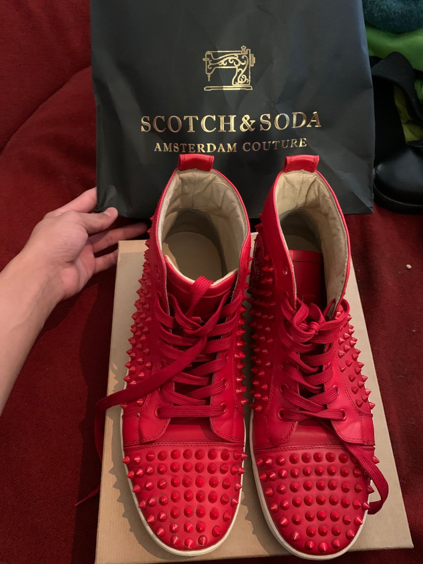 Christian Louboutins and Gucci shoes comes with certificate to verify it’s real