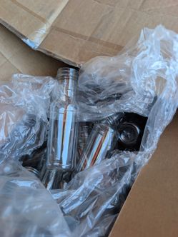 200+ 8oz New Disposable Bottles Lids