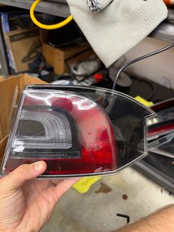 Tesla Model S Tail Light Assembly Red and Black