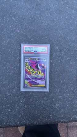 psa 10 mega attack rare gengar