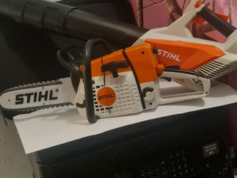 Stihl Toy Chainsaw and Blower