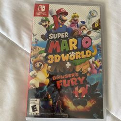 Super Mario 3D World + Bowser’s Fury (Brand New)
