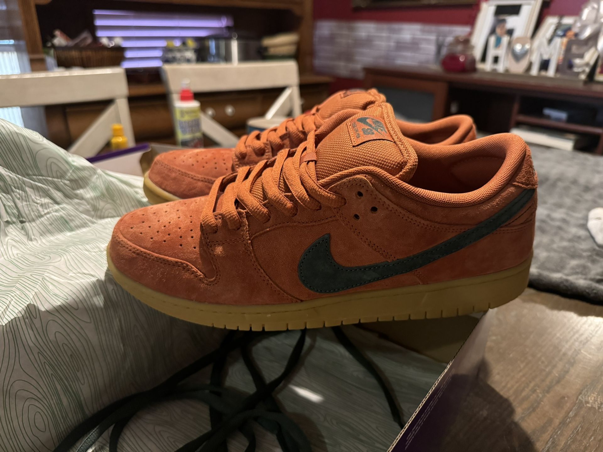 Nike SB Dunk Burnt Sunrise/vintage Green