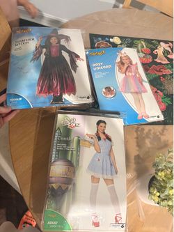 Women and toddler Halloween costumes