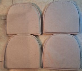 4 Upholstered SEAT PADS $15 FOR All! 