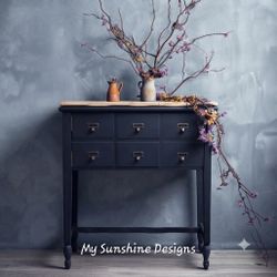 Beautiful Refinished Sewing Table, End Table, Nightstand