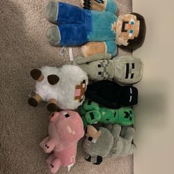 Minecraft Plushies 