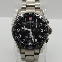 VICTORINOX  CLASSIC CHRONO Black Watch # 15113