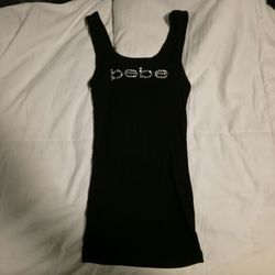 bebe Black Dress (Size: S)