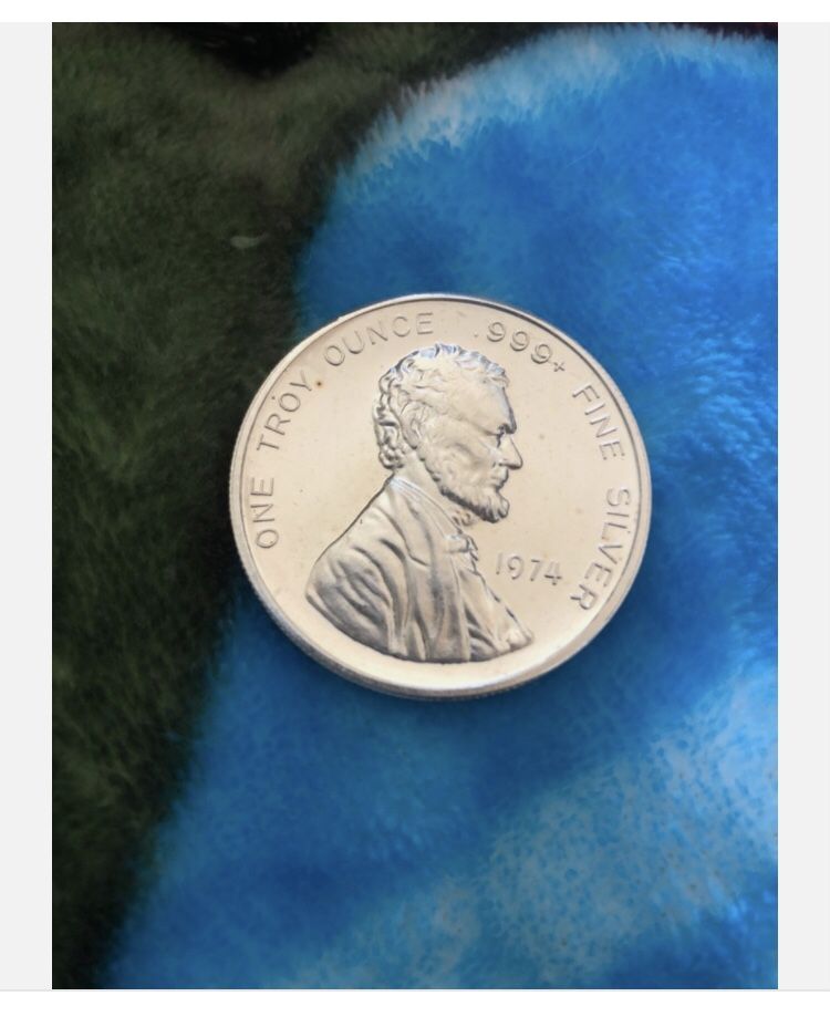 Lincoln 1 Oz Coin 