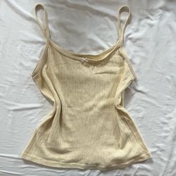 Brandy Melville yellow top