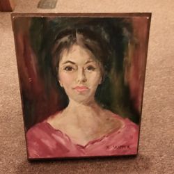 Painting By K SKIPPER 16 X 13 X 1 