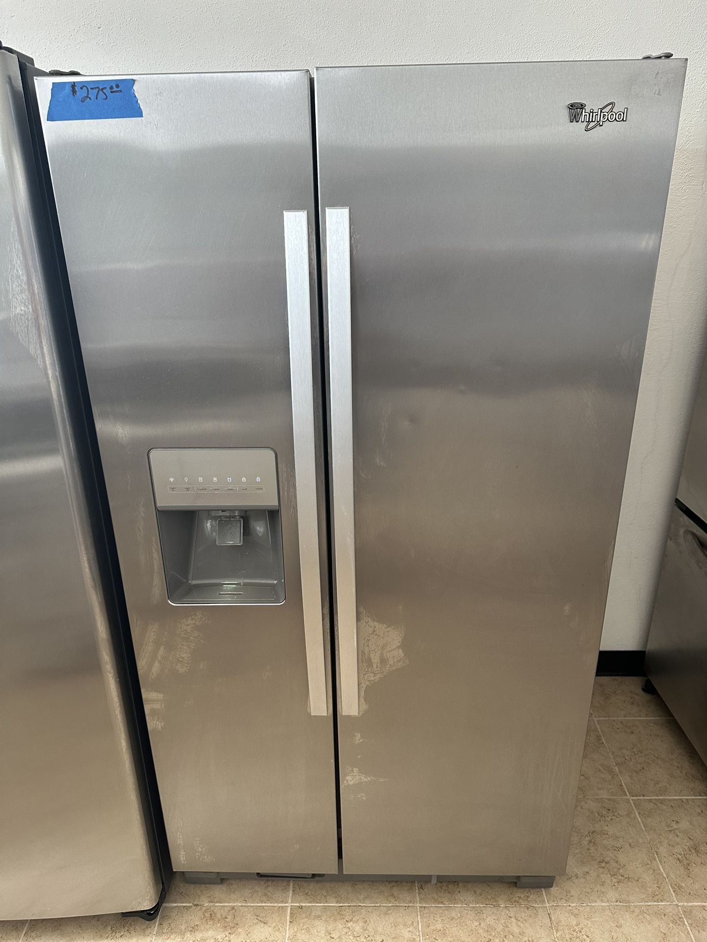 Whirlpool Stainless Steel Side By Side Refrigerator
