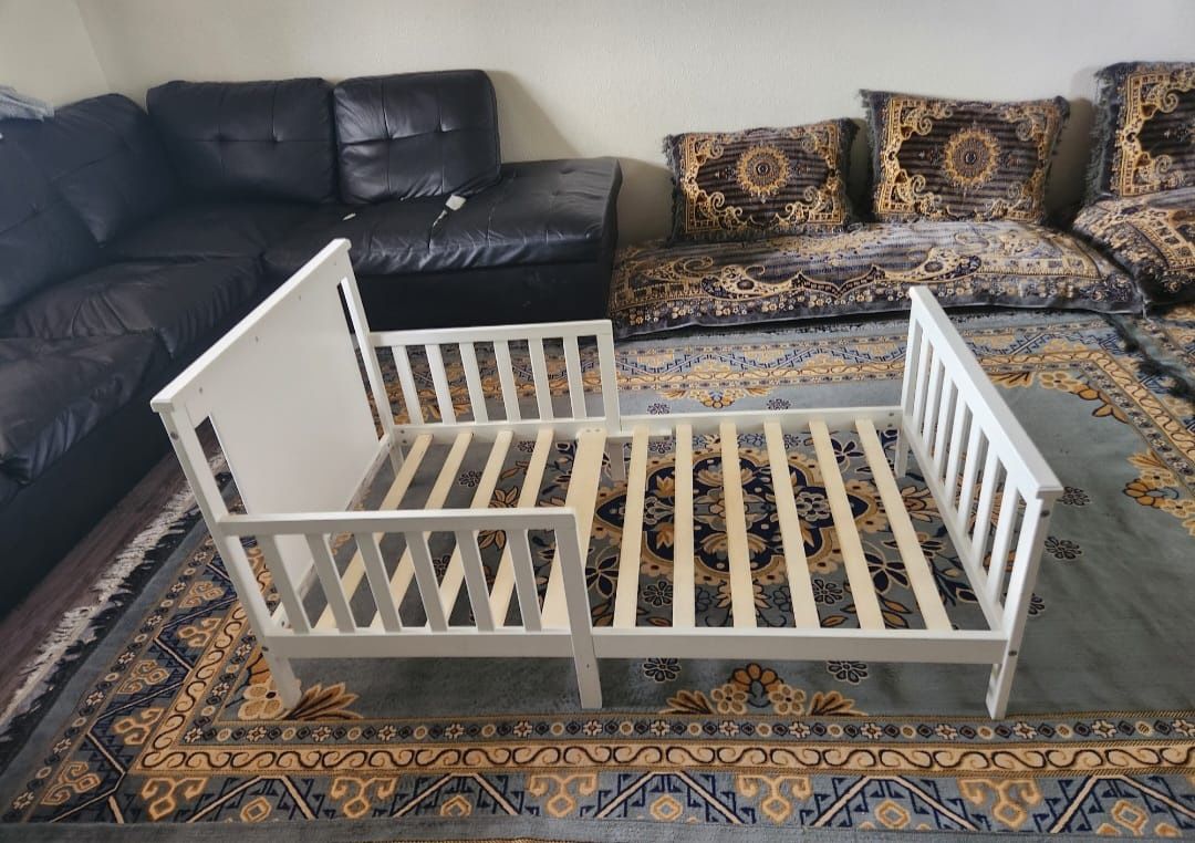 White Bed and Mattress