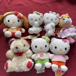 9 Teddy Bears / Hello Kitty 