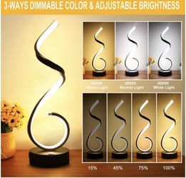 Spiral Modern Led Light It’s Chrome Color 