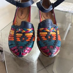 Mexican Hurrache Style Wedges 