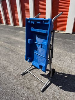 WORKPRO 5-in-1 Folding Portable Workbench Miter Saw Stand Cart w/ Wheels