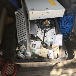 Security Alarm Parts And Cameras