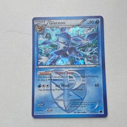 2013 Pokemon Plasma Freeze Cracked Ice Holo #23 Glaceon