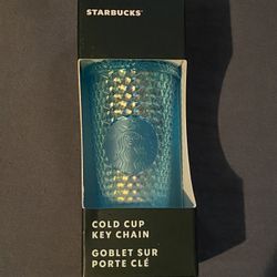Starbucks Blue Ombré Keychain