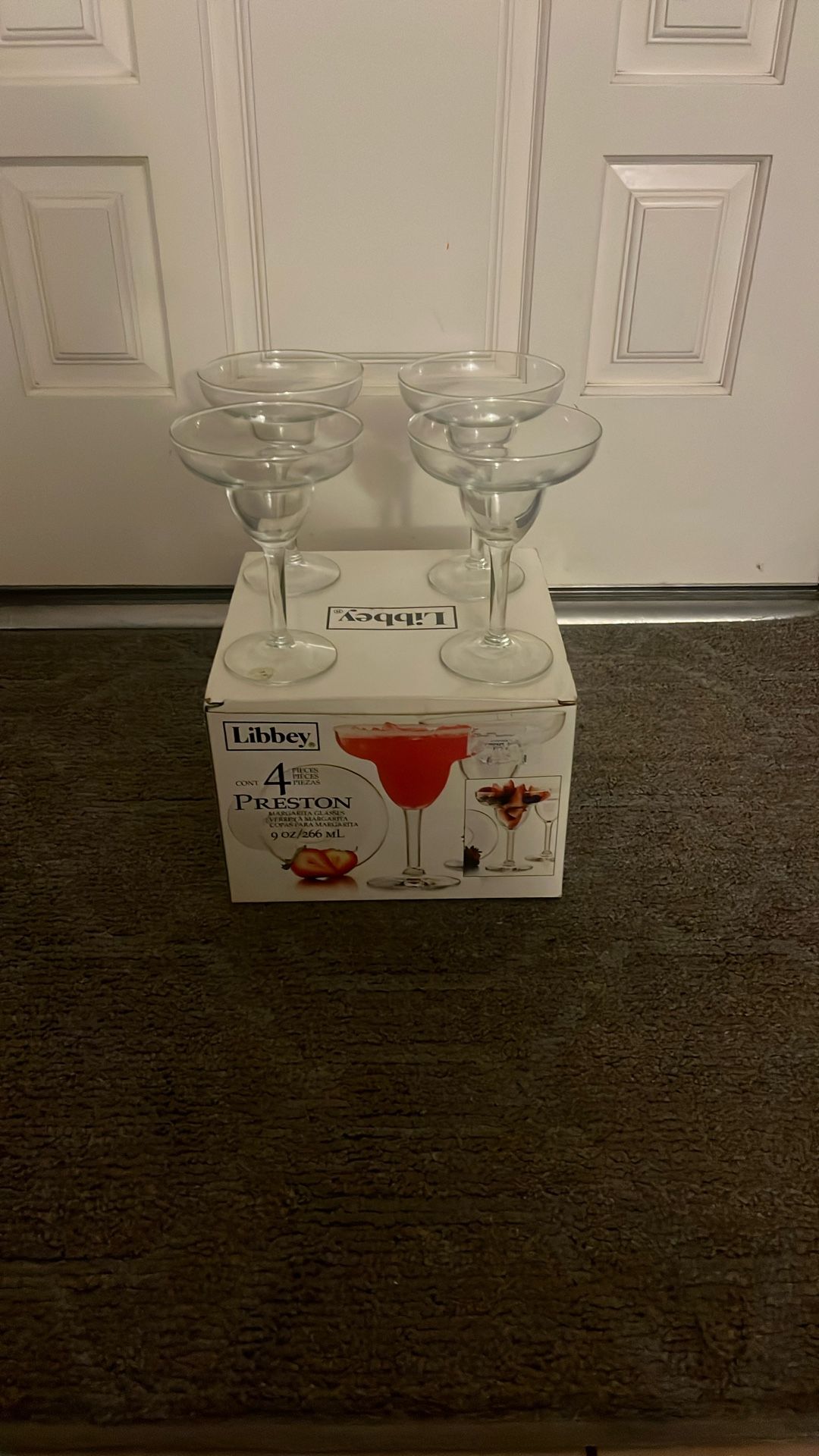 4 Preston Margarita Glasses