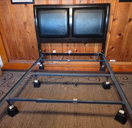 Queen frame and headboard